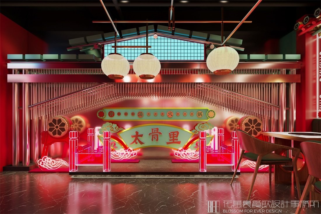 火鍋店設(shè)計/火鍋店裝修設(shè)計案例推薦合集！