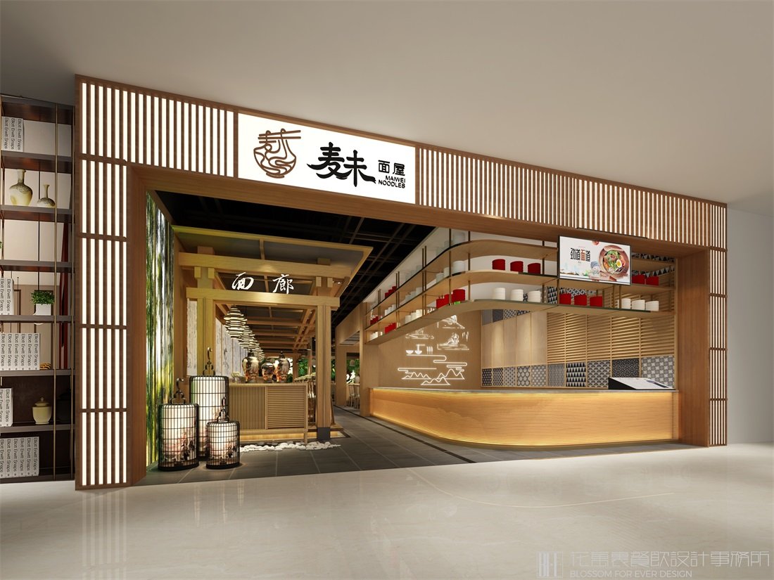 面館店門小怎么設(shè)計(jì)？