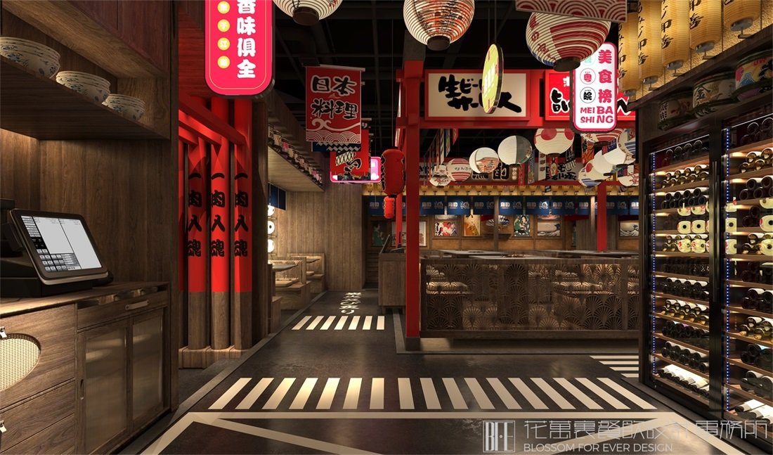日式餐飲店的室內(nèi)設(shè)計(jì)怎么做？