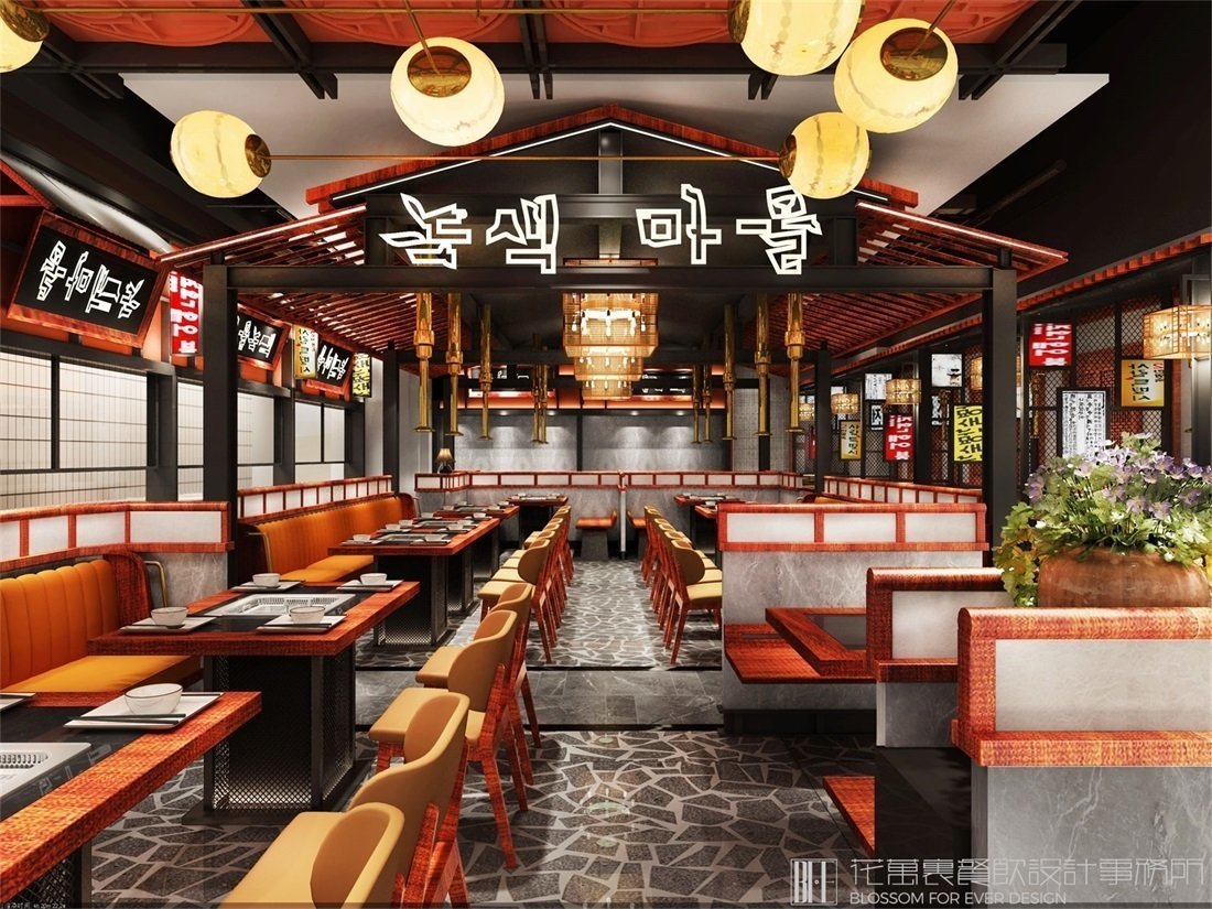 餐飲店鋪動(dòng)線圖設(shè)計(jì)怎么畫