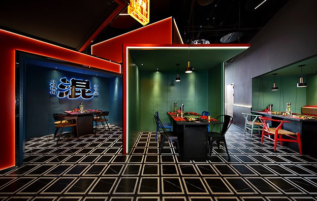 【楊排風(fēng)】燒烤店餐飲空間設(shè)計(jì)案例