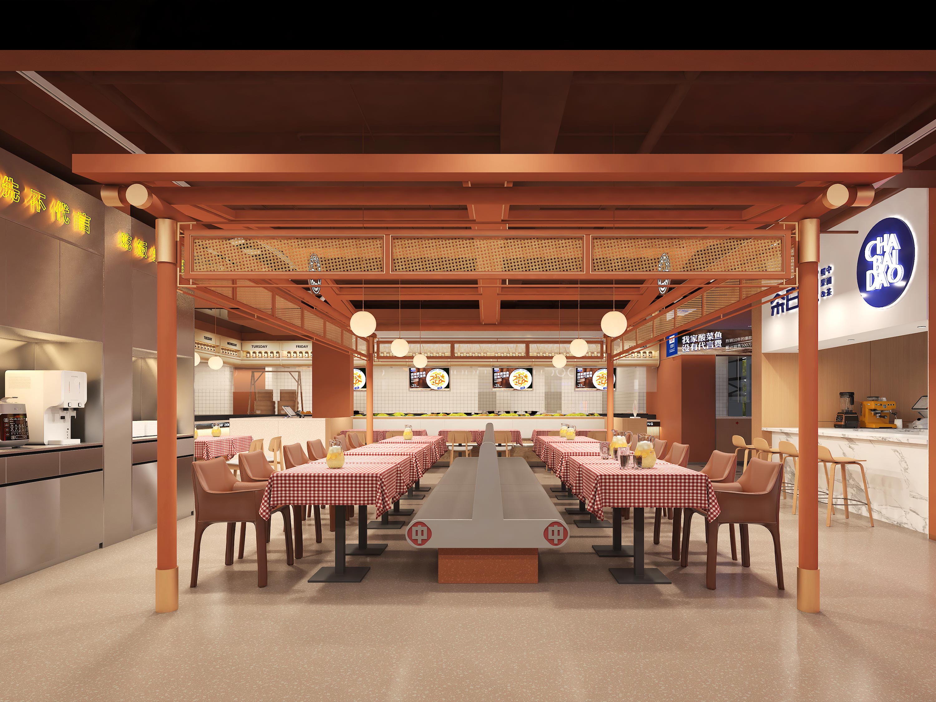 【天天中-雪山店】中餐餐飲空間設(shè)計案例