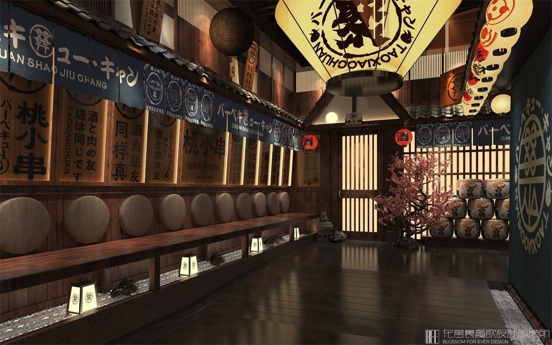【桃小串】日料餐飲全案策劃設(shè)計案例圖片 8