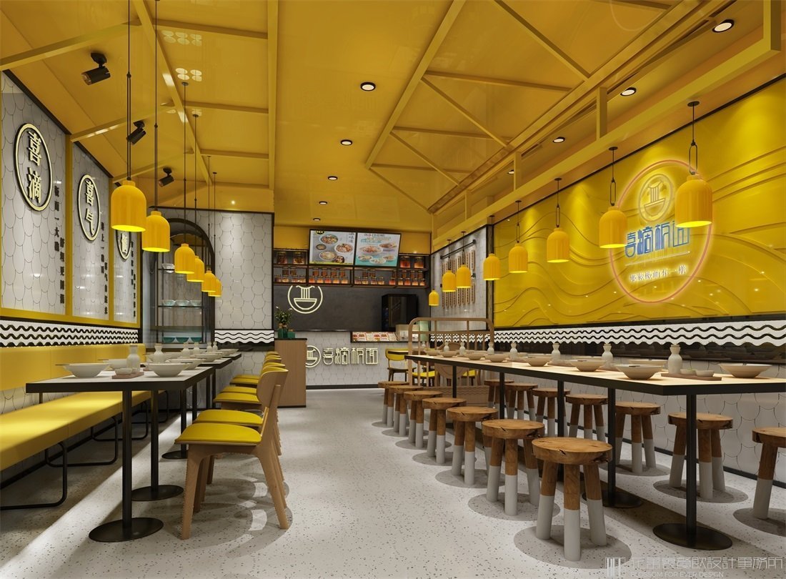 【喜滴板面】面館餐飲全案策劃設(shè)計案例圖片 3