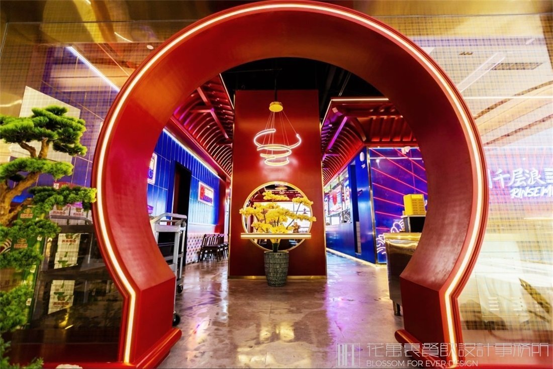 【京久涮肉】火鍋店餐飲全案策劃設(shè)計(jì)案例圖片 2