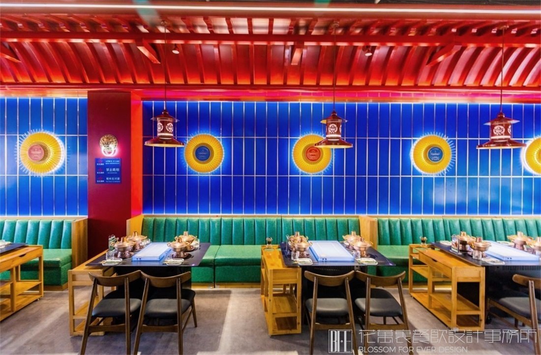 【京久涮肉】火鍋店餐飲全案策劃設(shè)計(jì)案例圖片 5