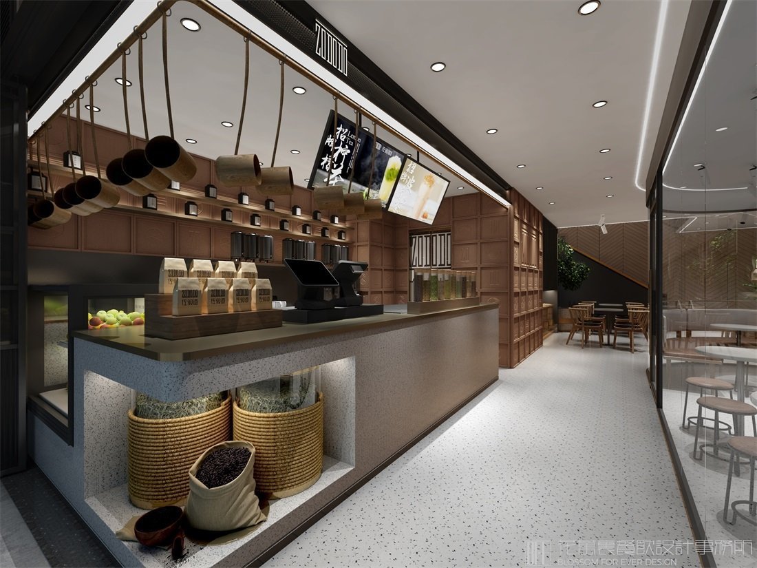 【佐敦道】奶茶店餐飲全案策劃設(shè)計(jì)案例圖片 7