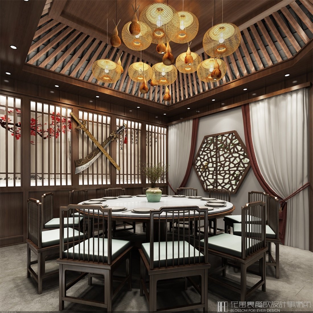 【荒火】燒烤店餐飲全案策劃設(shè)計(jì)案例圖片 3