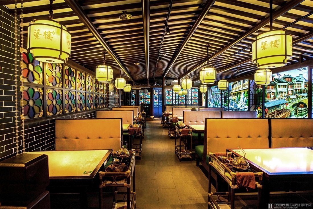 【繁樓】中餐餐飲空間設(shè)計案例圖片 3