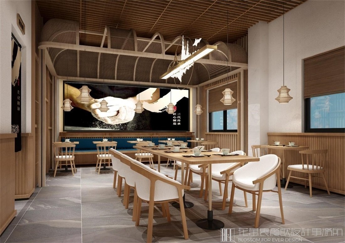 【賴東家生煎】小吃店餐飲空間設(shè)計案例圖片 5