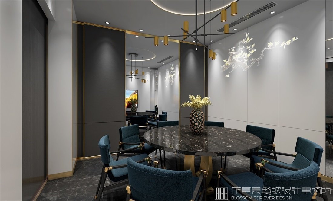 【梨花春雨】中餐餐飲空間設(shè)計案例圖片5