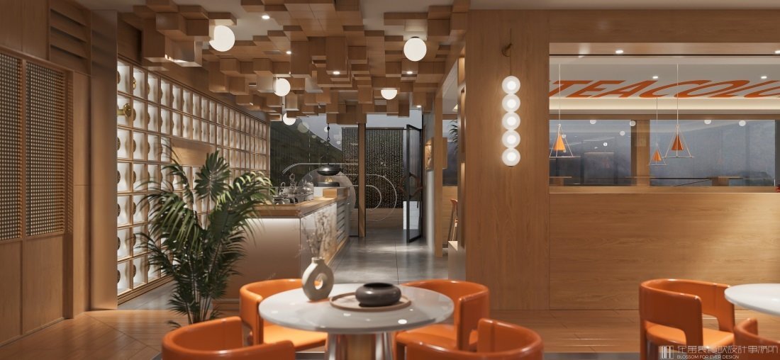 【56TEA COLOR】中餐餐飲空間設計案例圖片 7