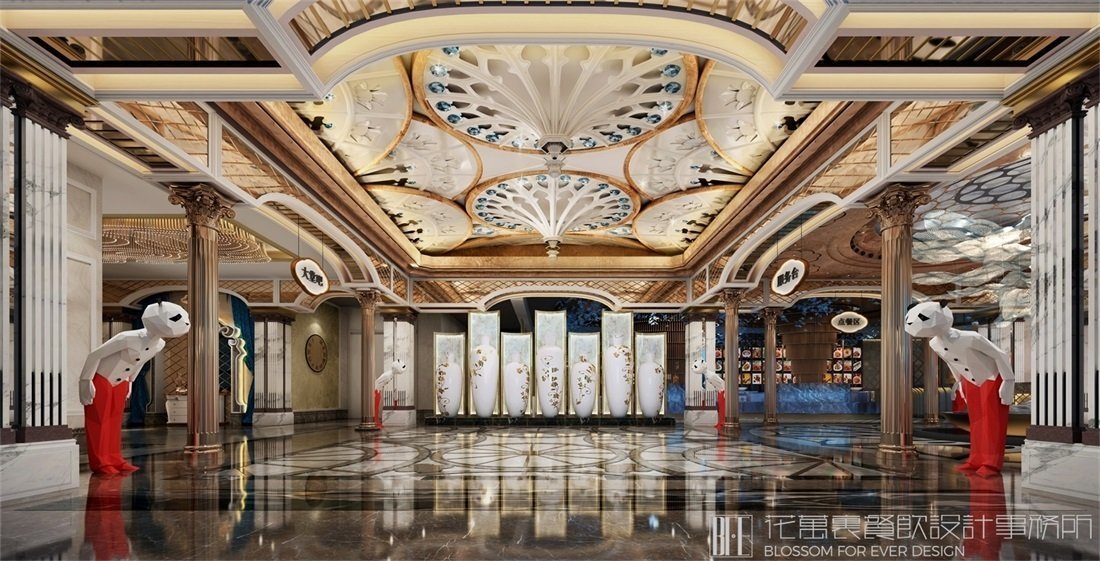 【隆景春】中餐餐飲空間設(shè)計(jì)案例圖片 3