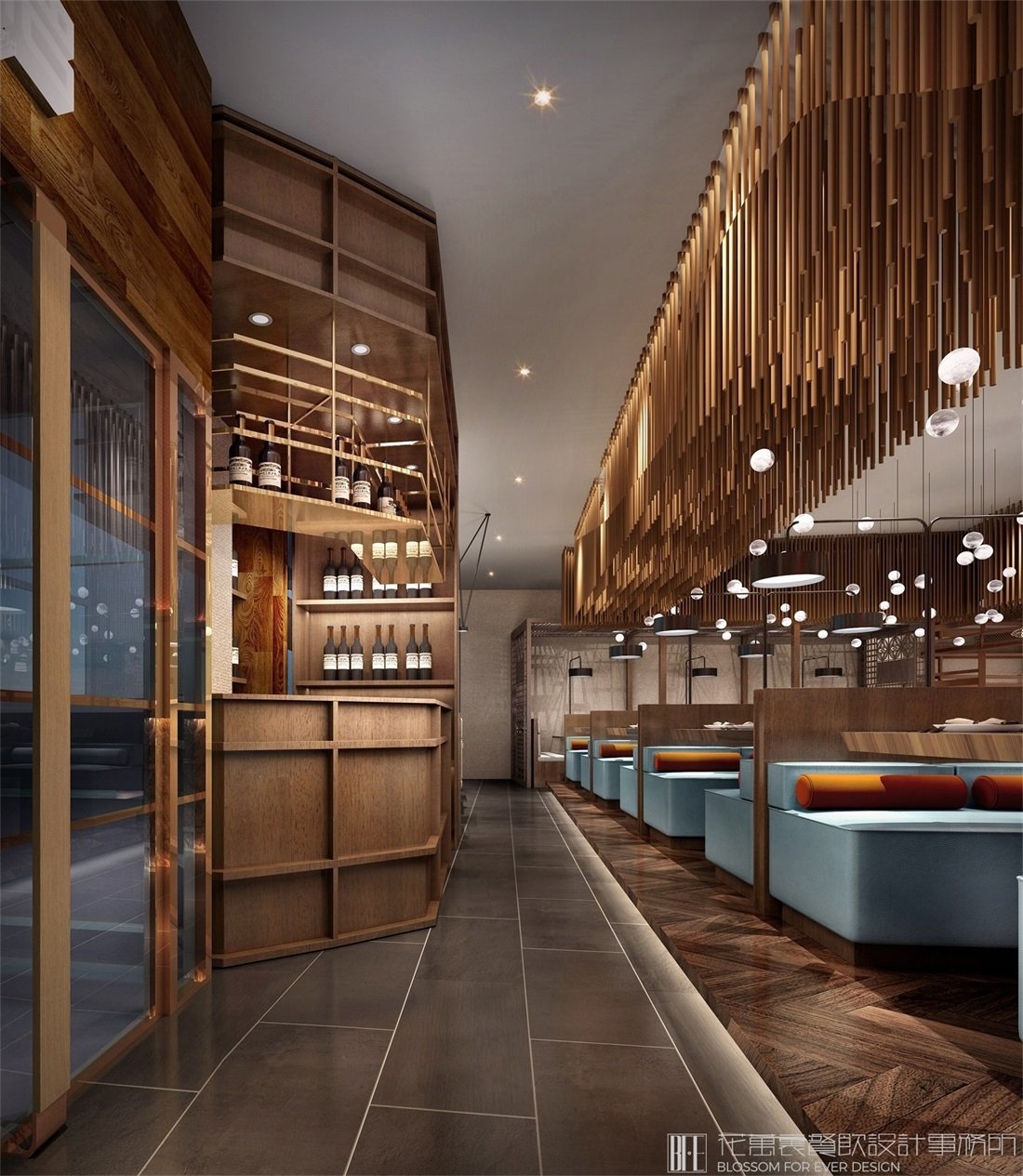 【鍋悟】火鍋店餐飲空間設(shè)計(jì)案例圖片 03