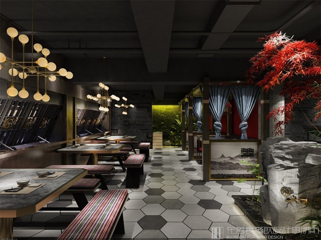 【太和板面一號】面館餐飲空間設(shè)計(jì)案例圖片4