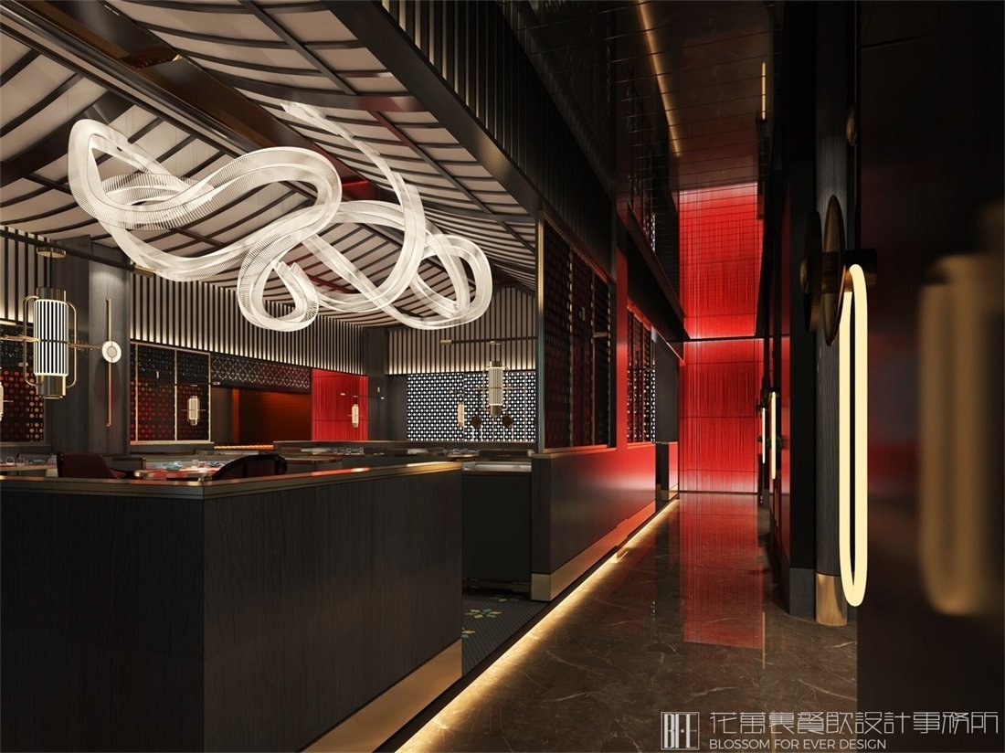 【東來順】火鍋店餐飲空間設(shè)計(jì)案例圖片 3