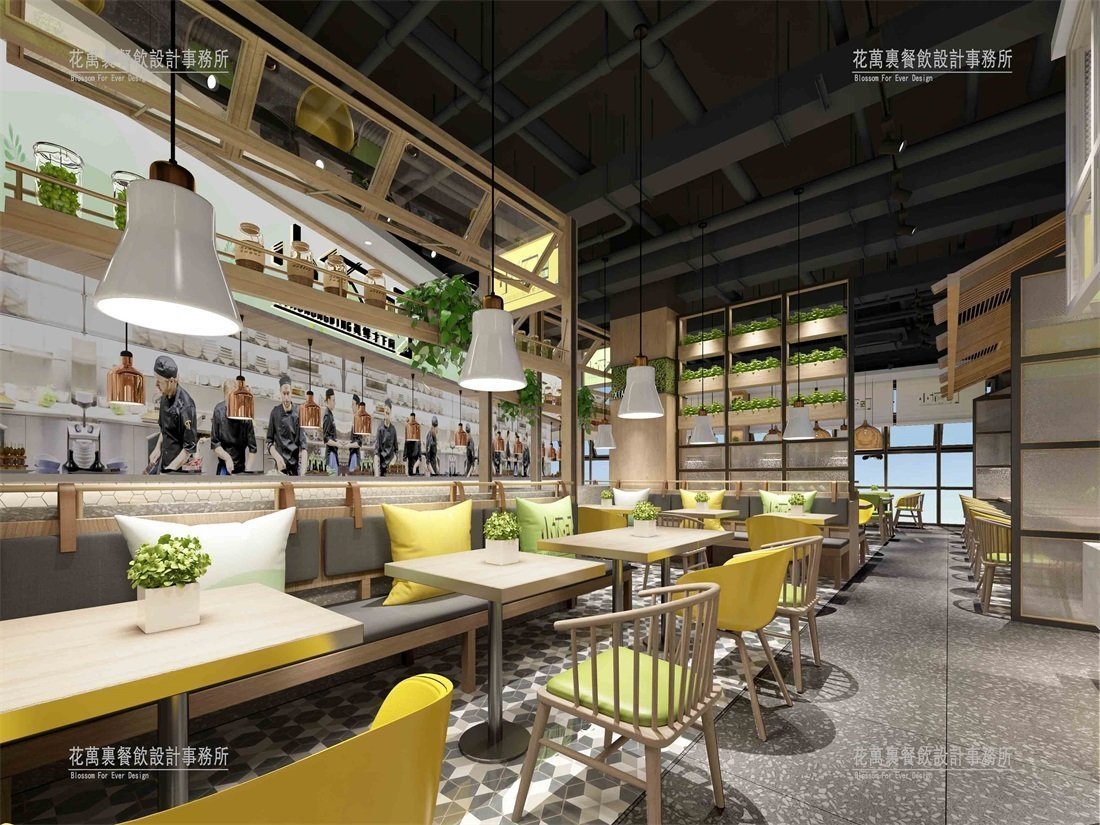 【小農(nóng)町】快餐店餐飲全案策劃設(shè)計(jì)案例圖片 16