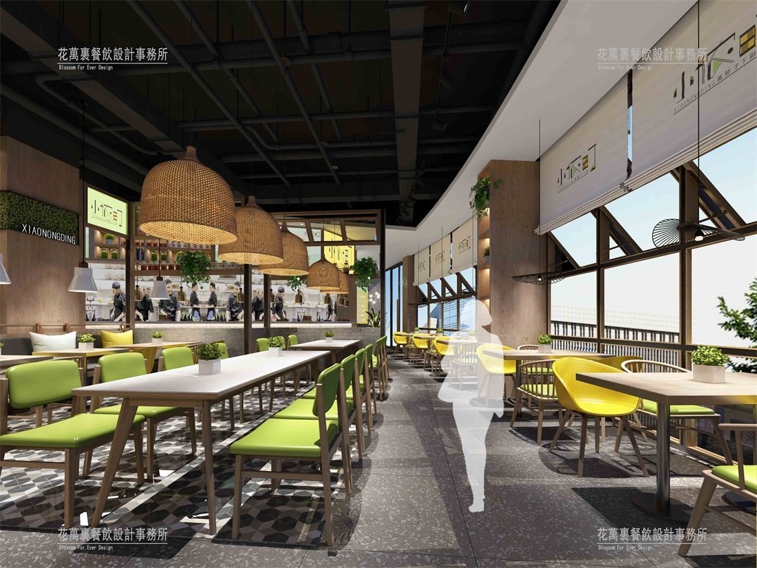 【小農(nóng)町】快餐店餐飲全案策劃設(shè)計(jì)案例圖片 20