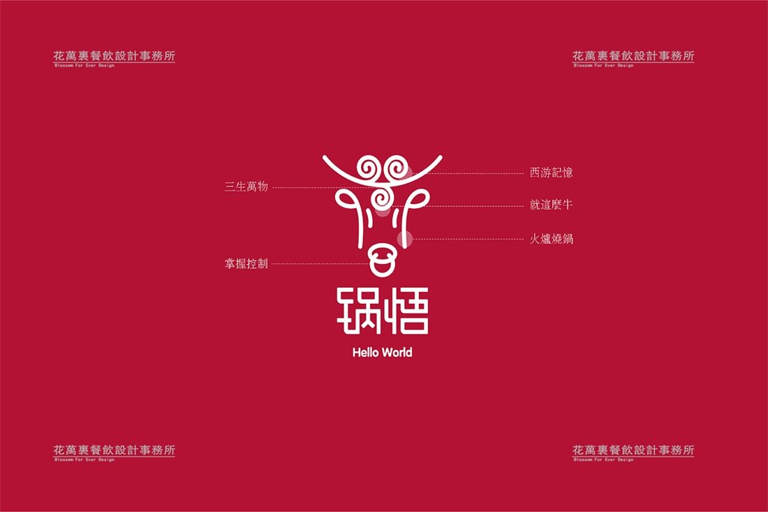 【鍋悟】火鍋店餐飲品牌VI設(shè)計(jì)案例