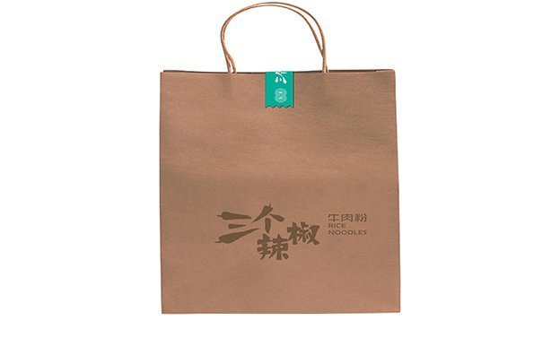 【三個辣椒】米粉店餐飲品牌VI設計案例圖片 8