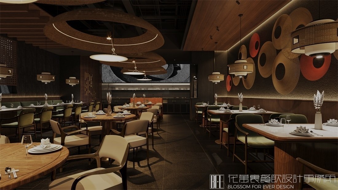 【淡水人家】中餐餐飲空間設(shè)計案例圖片 7