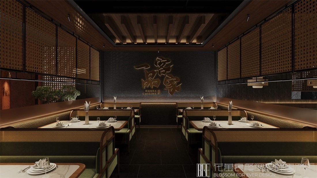 【淡水人家】中餐餐飲空間設(shè)計案例圖片 5