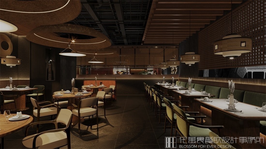 【淡水人家】中餐餐飲空間設(shè)計案例圖片 8