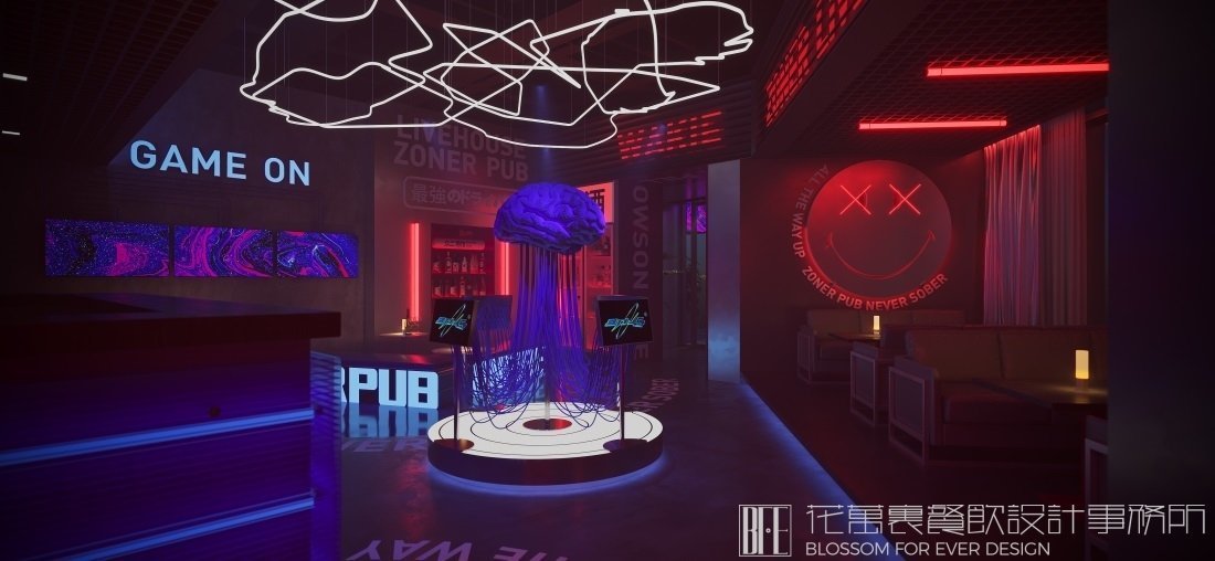 【眾二】酒館餐飲空間設(shè)計案例圖片 4