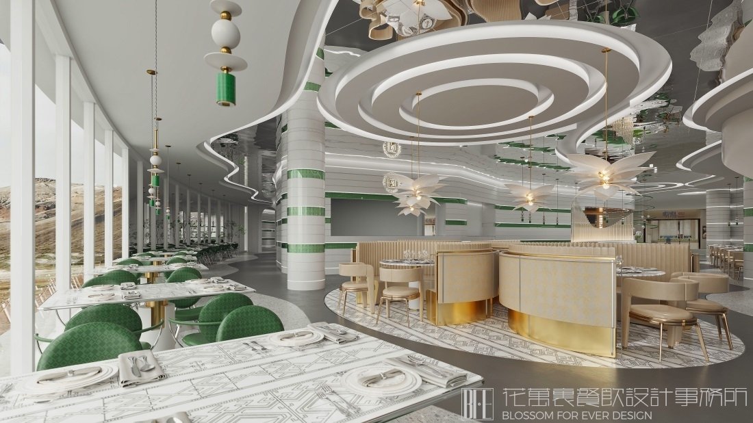【沿江文昌雞】中餐餐飲空間設(shè)計案例圖片 4