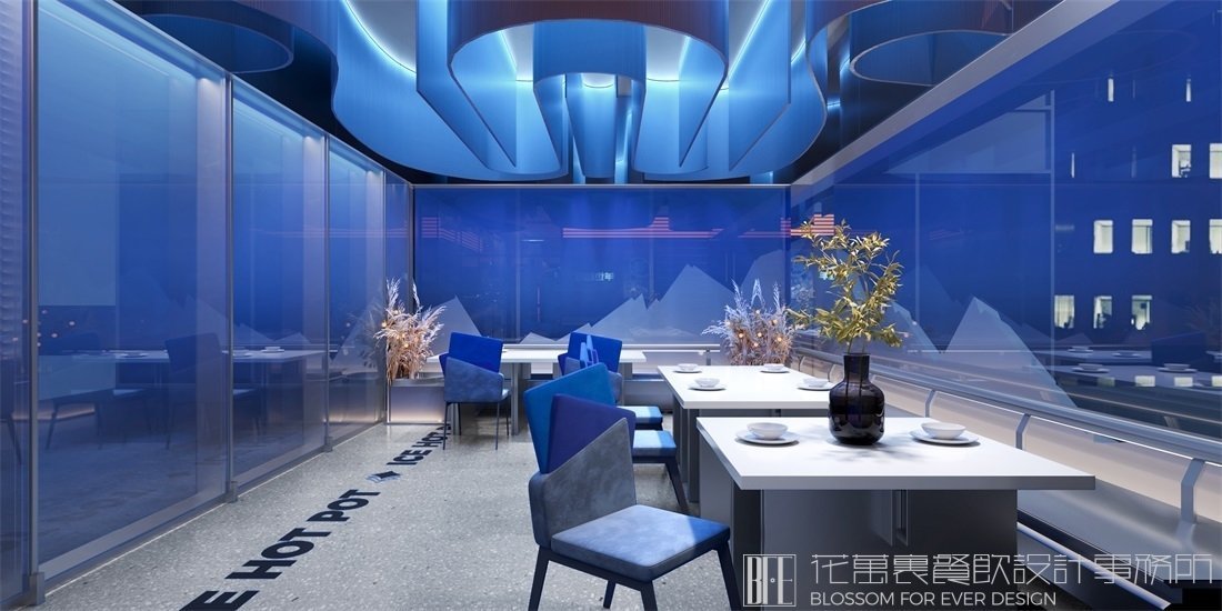 【羊也怕冷】冰火鍋店餐飲全案策劃設計案例圖片 25