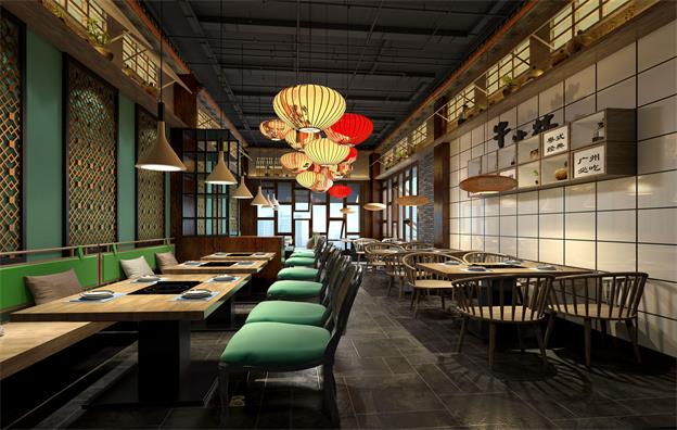 【牛小灶】火鍋店餐飲空間設(shè)計案例