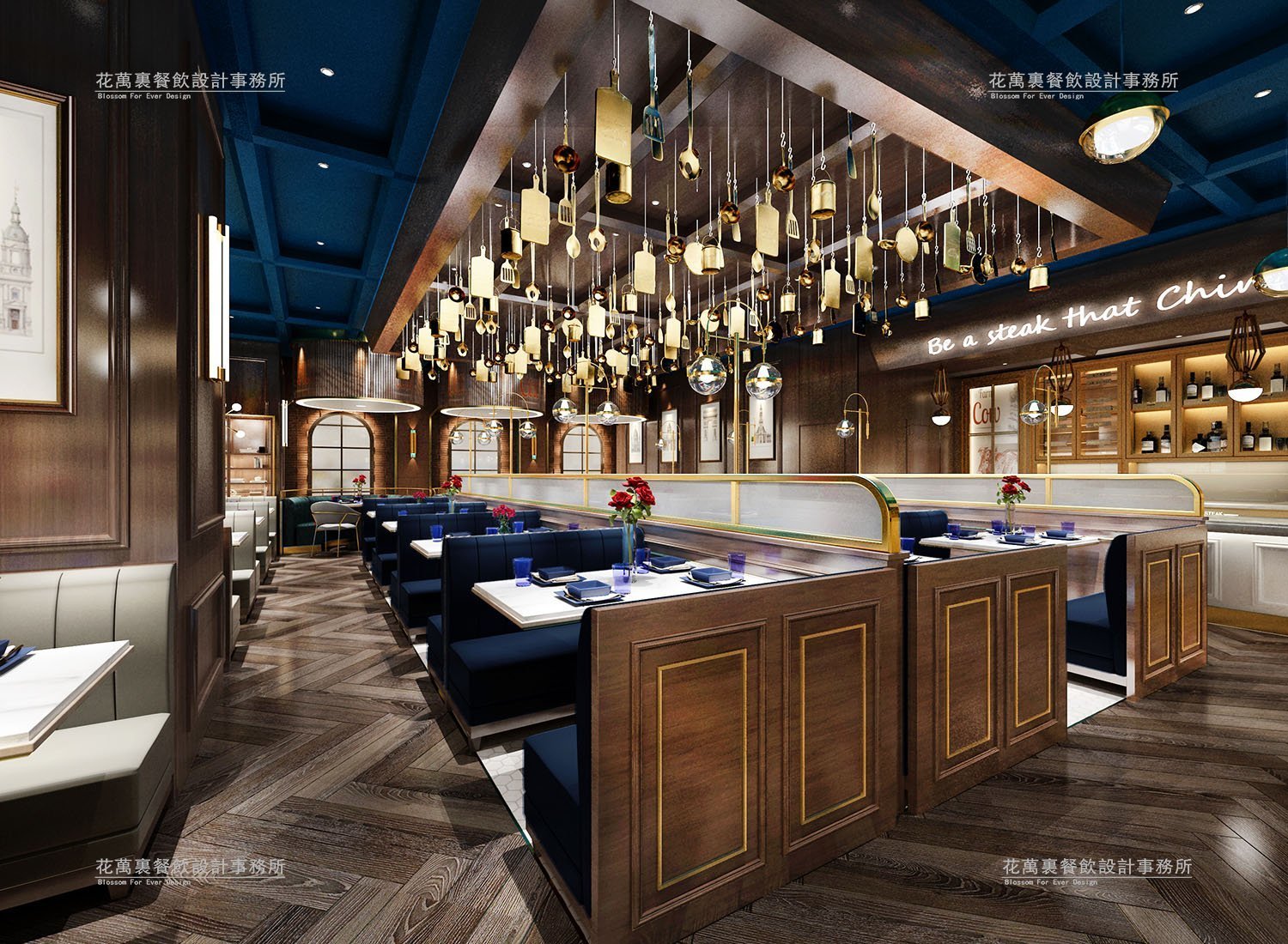 【臺北牛排】自助餐餐飲空間設(shè)計案例
