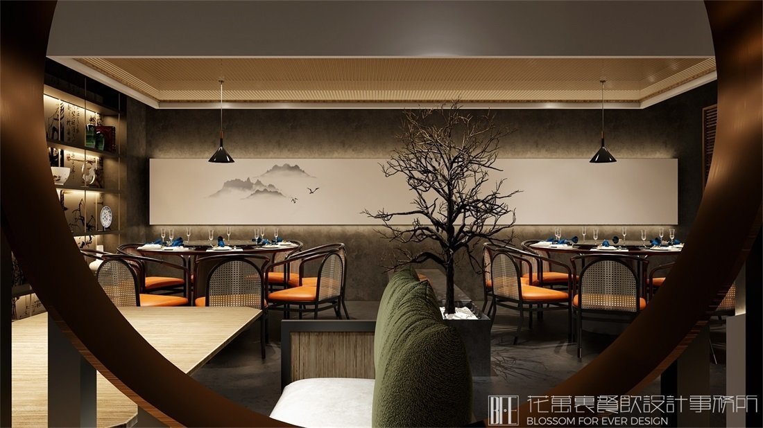 【陳麻婆】中餐餐飲空間設(shè)計(jì)案例圖片 1