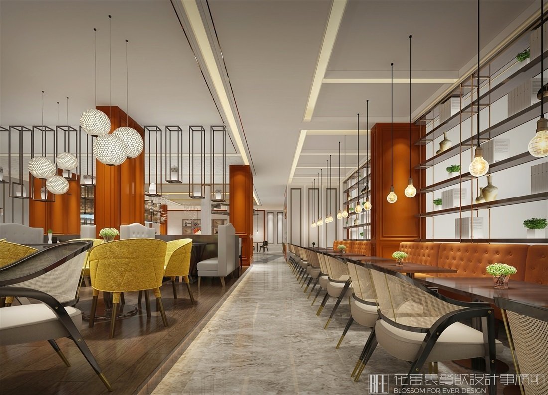【齊魯印象】自助餐餐飲空間設計案例圖片 05