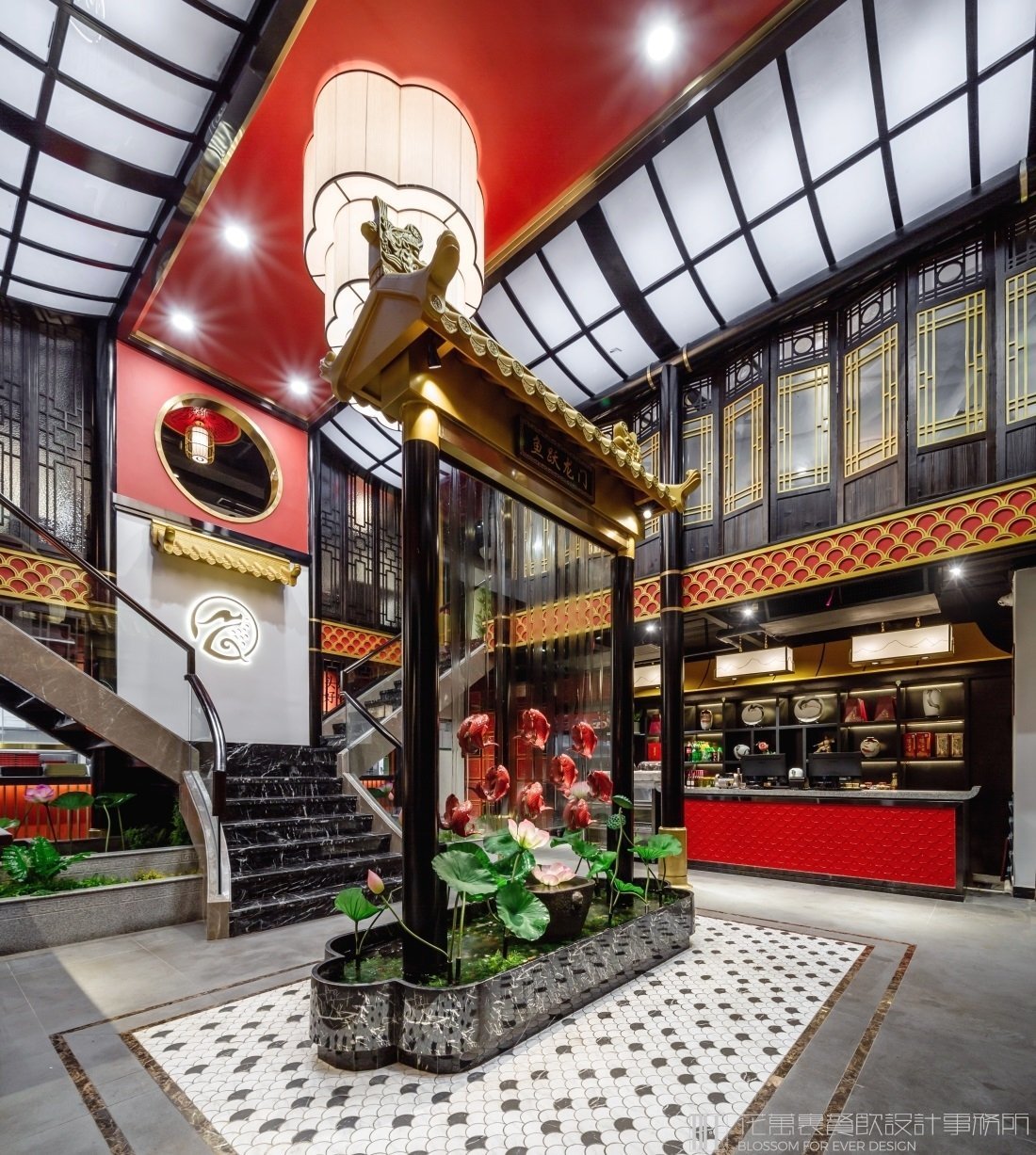 【東灶魚頭】火鍋店餐飲空間設計案例圖片 6