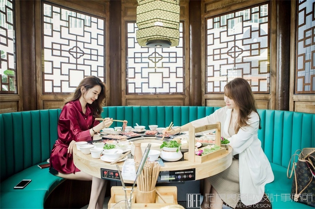 【阿斌牛肉】火鍋店餐飲空間設(shè)計(jì)案例圖片 6