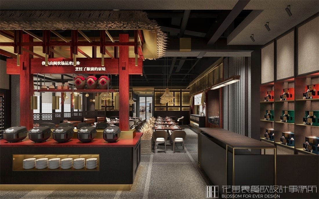 【湘古肴】中餐餐飲空間設計案例圖片 8