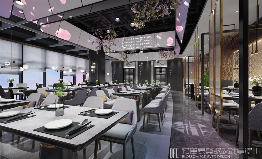 【梨花春雨】中餐餐飲空間設(shè)計案例