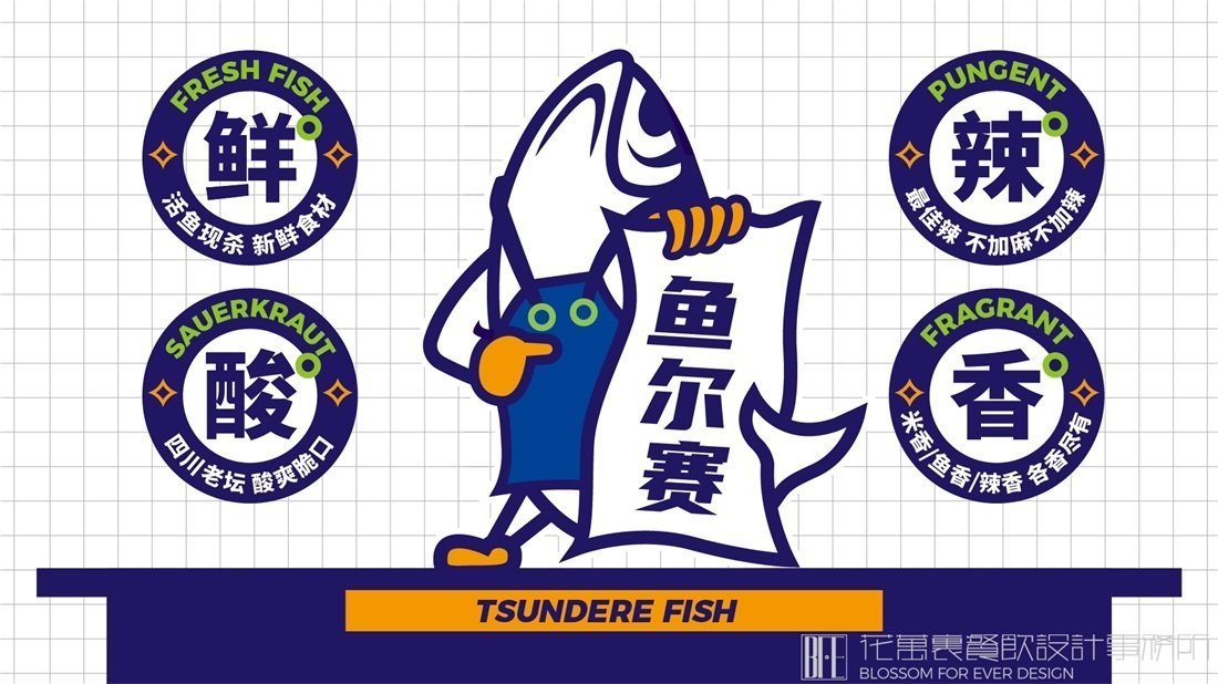 【魚爾賽】酸菜魚餐飲品牌VI設(shè)計案例圖片 15