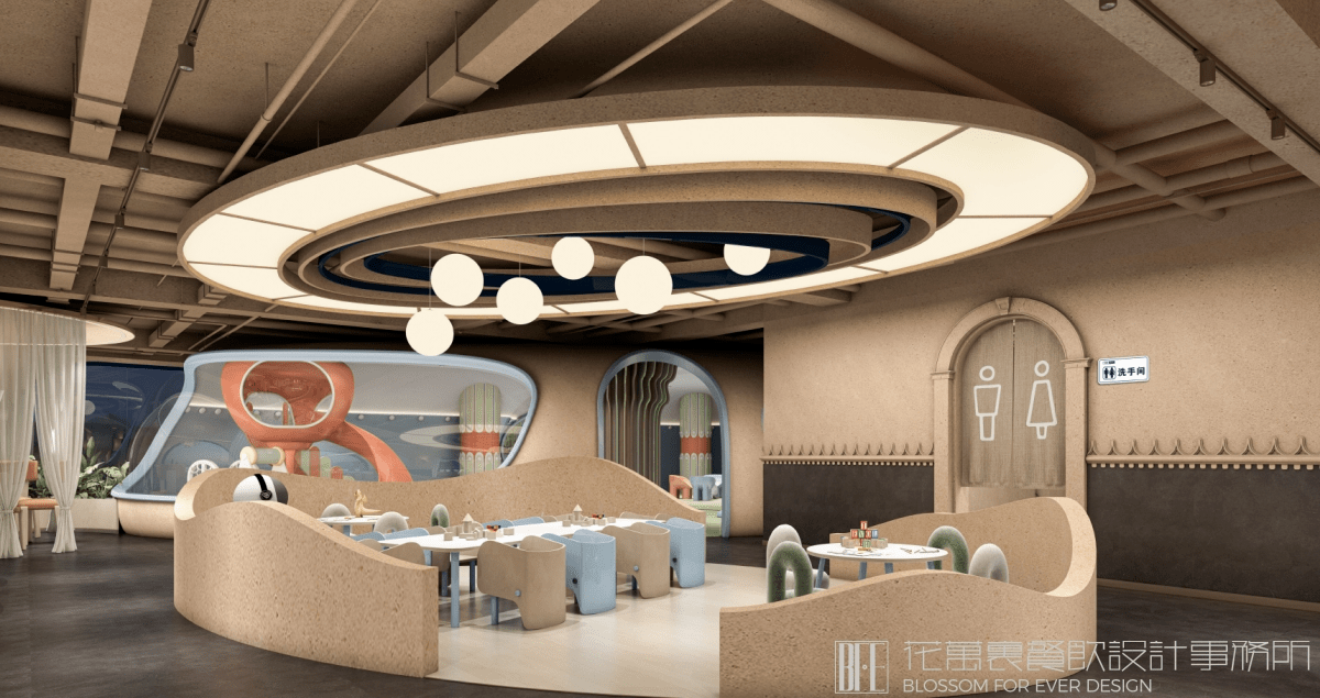【天天中】快餐店餐飲空間設計案例圖片 9