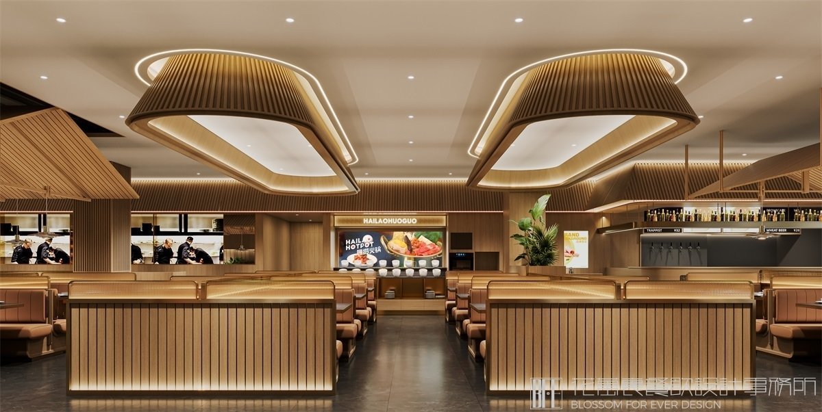【嗨撈】火鍋店餐飲空間設(shè)計(jì)案例圖片 2