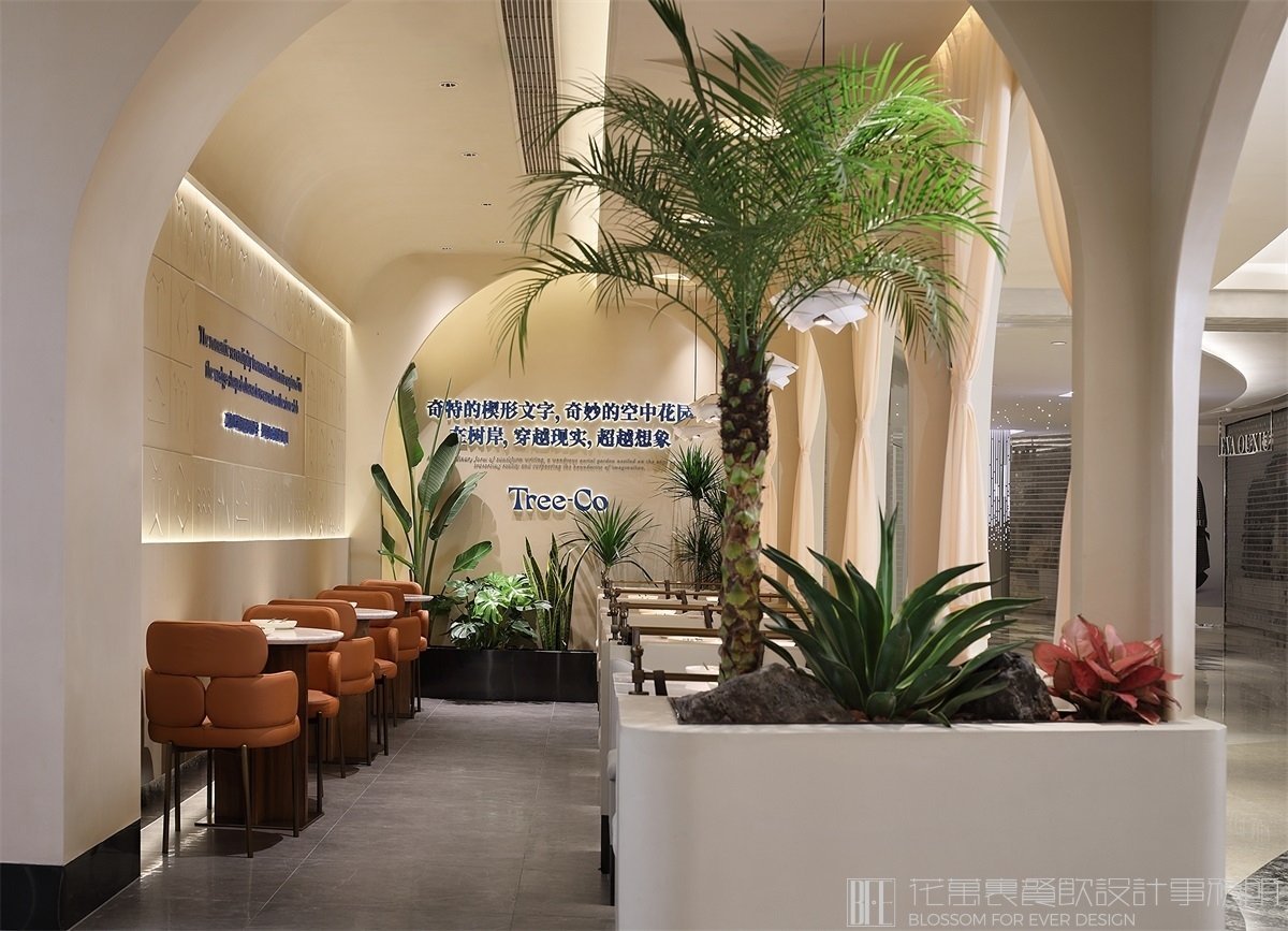 【樹岸】西餐餐飲空間設(shè)計案例圖片 2