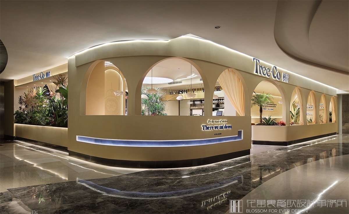 【樹岸】西餐餐飲空間設(shè)計案例圖片 4