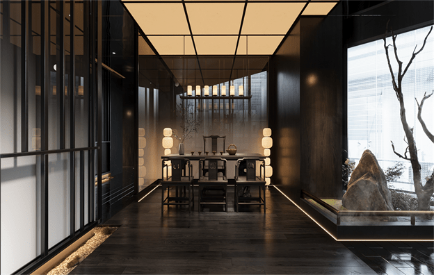 【山珍寶】中餐餐飲空間設(shè)計(jì)案例