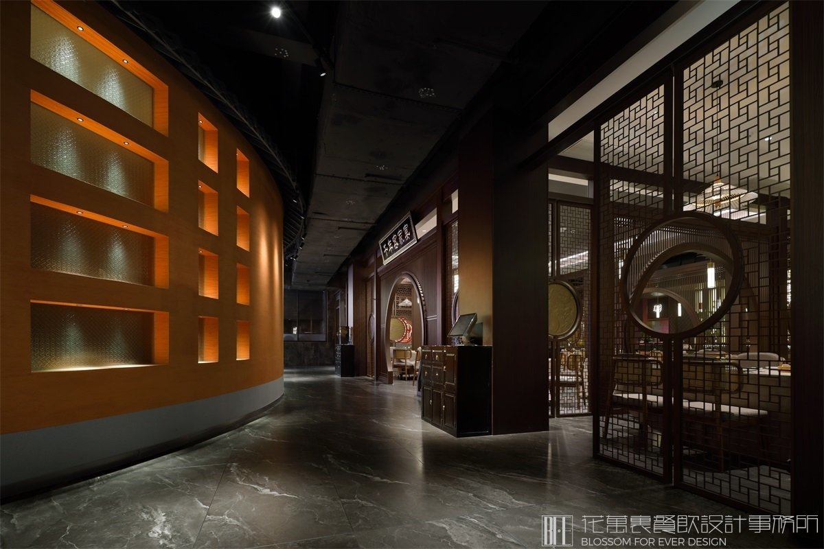 【客家皇子】中餐餐飲全案策劃設(shè)計案例 空間設(shè)計圖1